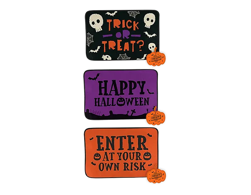 Halloween Printed Door Mat 60x40cm