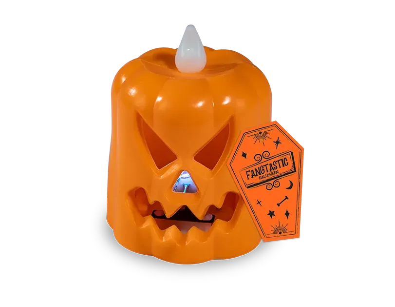 Halloween Pumpkin LED Candle