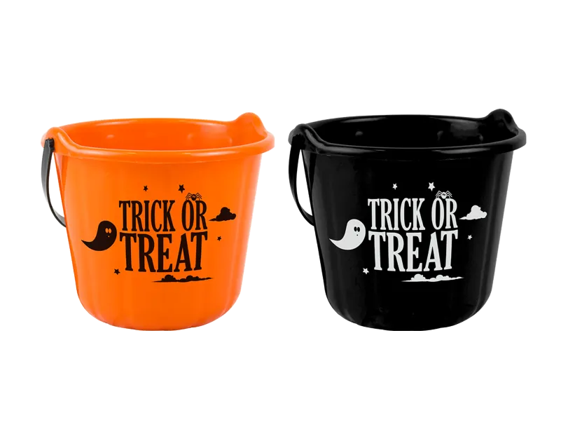 Halloween Trick Or Treat Bucket