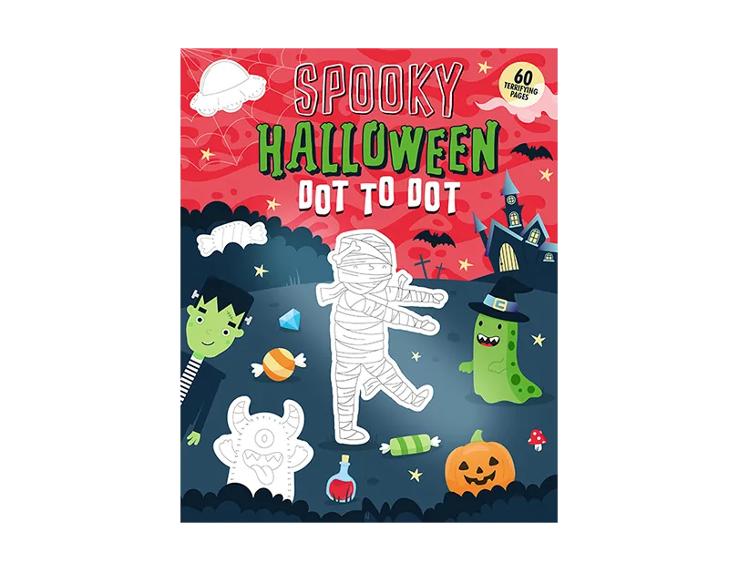Halloween Dot-To-Dot & Activity Book
