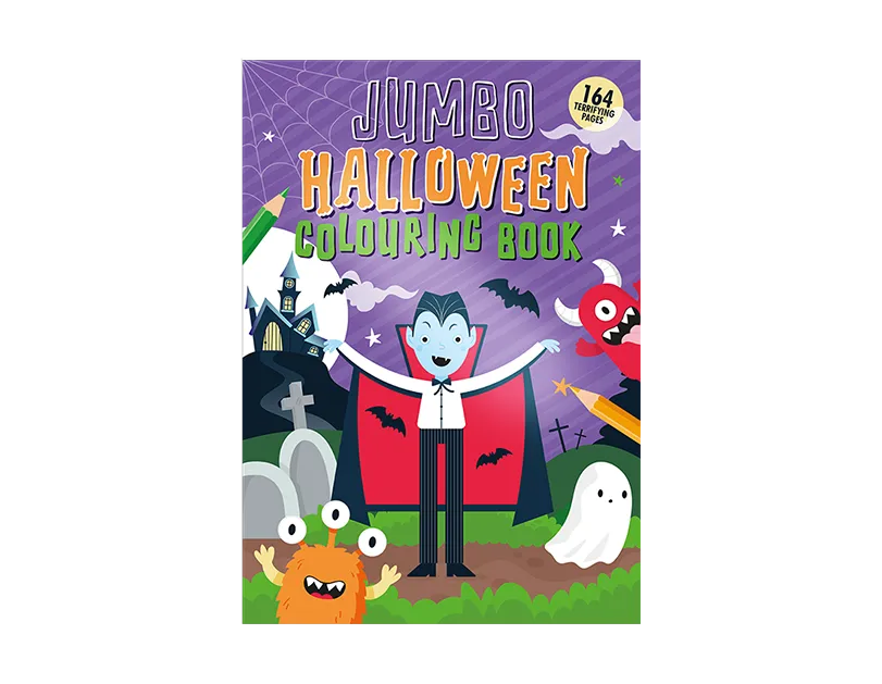 Halloween Kids Jumbo Colouring Book