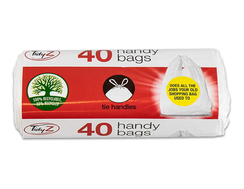 Handy Carrier Bags 40pk