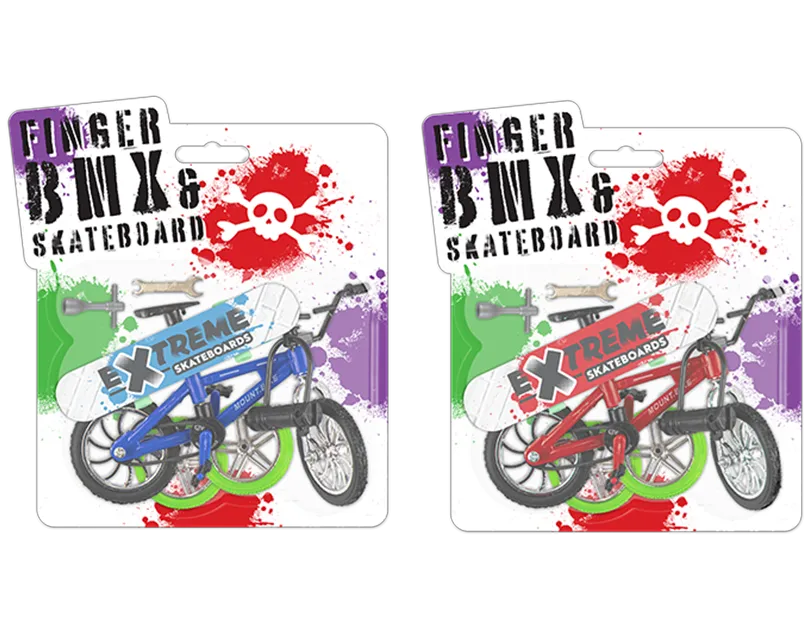 Bike and Skateboard Set