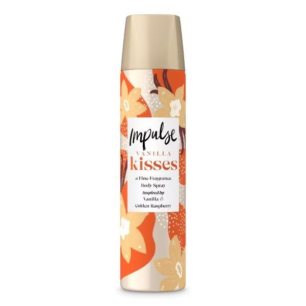 Impulse Vanilla Kisses Fragrance Body Spray 75ml