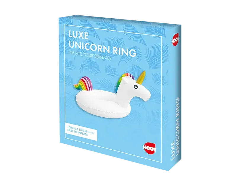 Inflatable Unicorn Ring Float