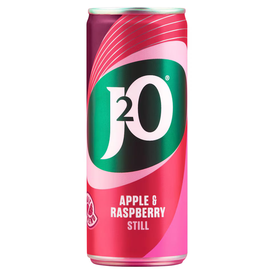 J20 Apple and Raspberry Can 250ml