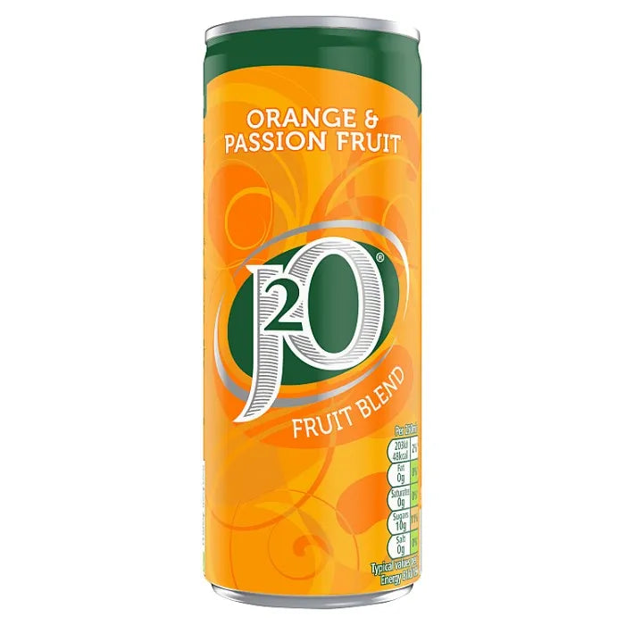 J20 Orange and Passionfruit Can 250ml
