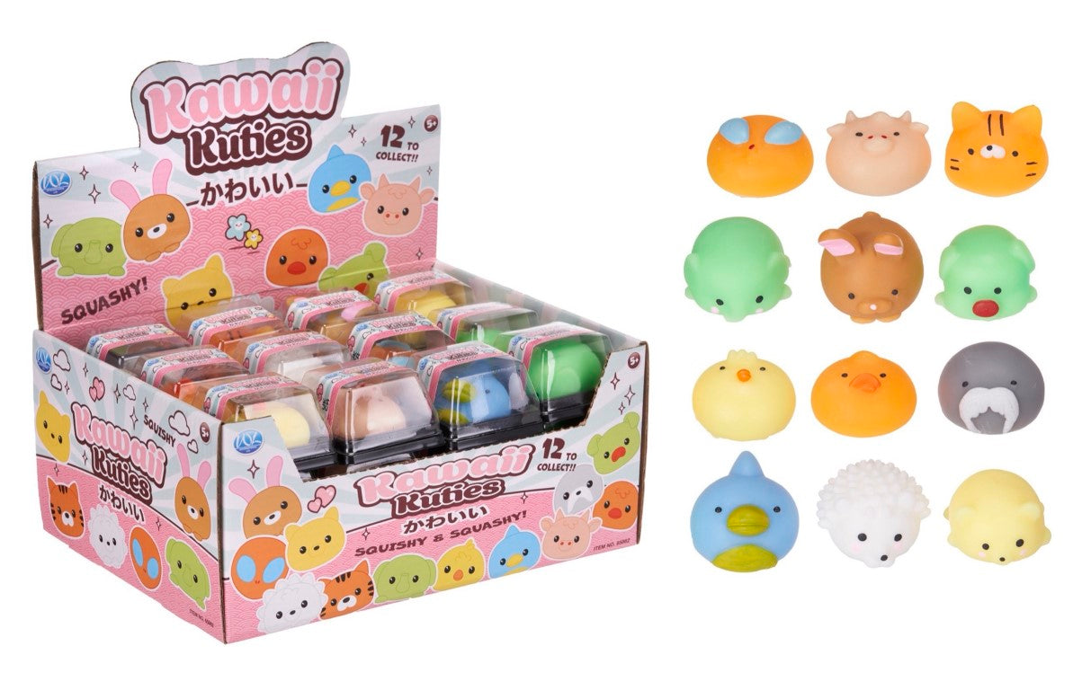 Kawaii Squishy Mochi Animal - 12 to Collect