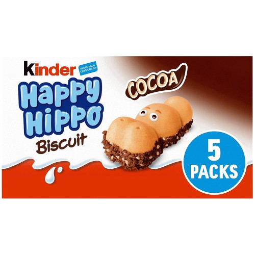 Kinder Happy Hippo Cocoa 5pk 103.5g