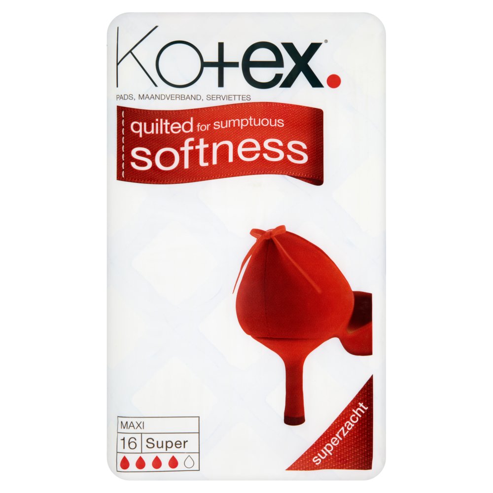 Kotex Maxi Super Pads 16pk