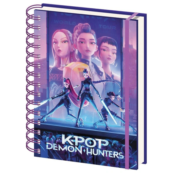 K-Pop Demon Hunters A5 Wiro Notebook