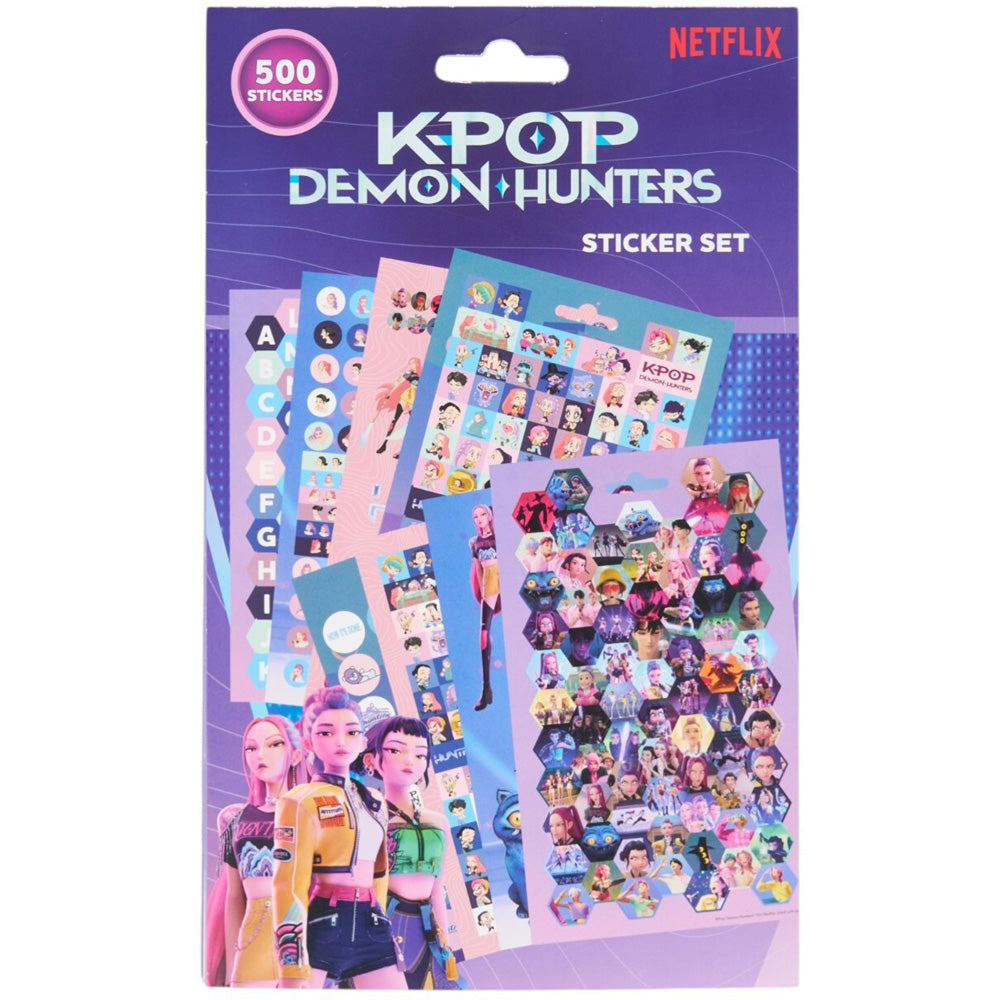 K-Pop Demon Hunters 500pcs Sticker Book