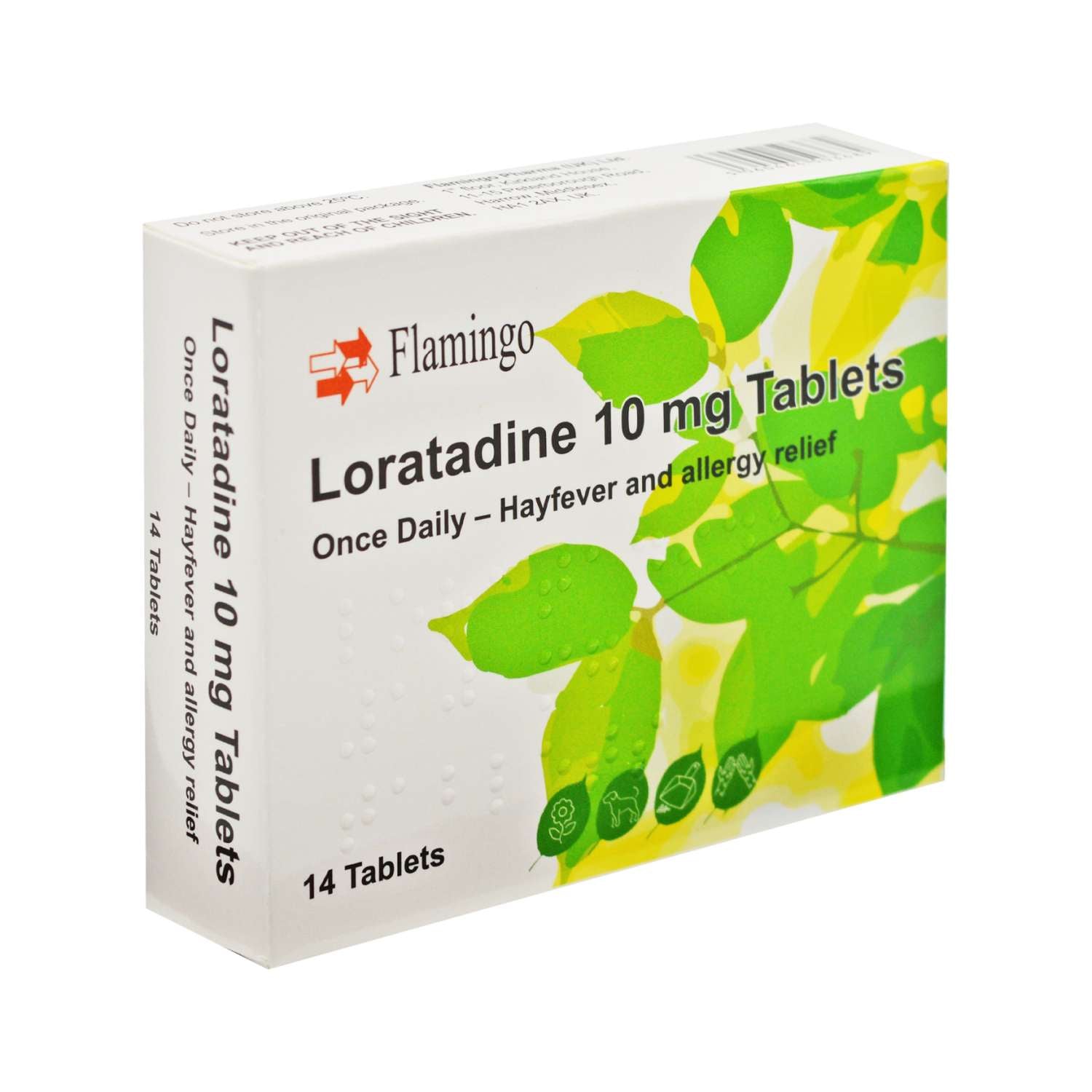 Loratadine Hayfever and Allergy Tablets 10mg 14pk