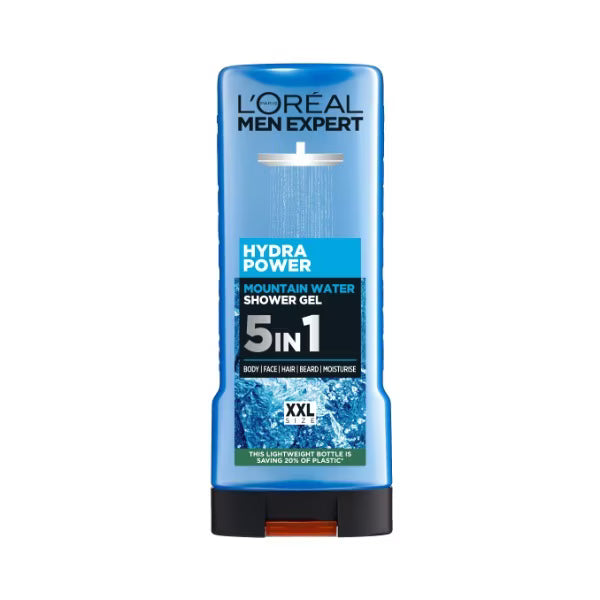 L'Oreal Mens Hydra Power Shower Gel 400ml