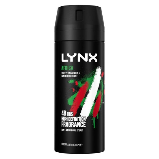 Lynx Africa Antiperspirant Spray 150ml