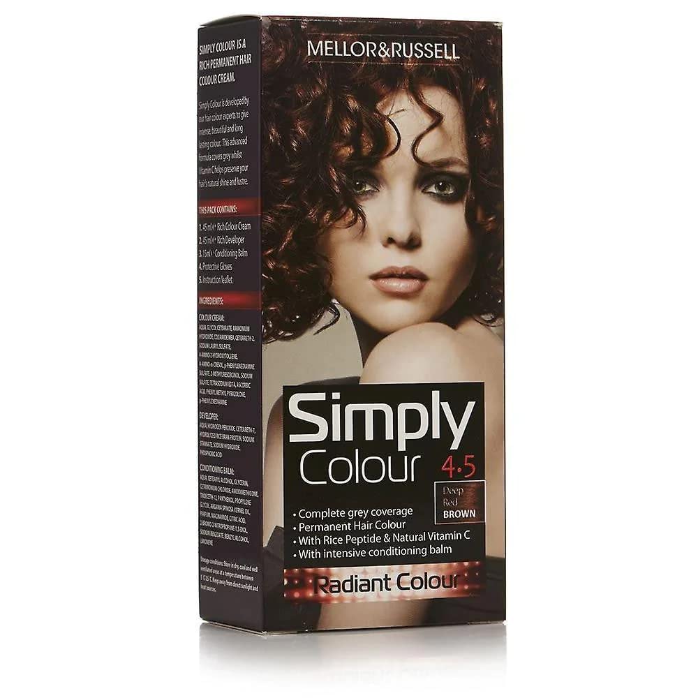 Mellor & Russell Simply Colour Deep Red Brown 4.5