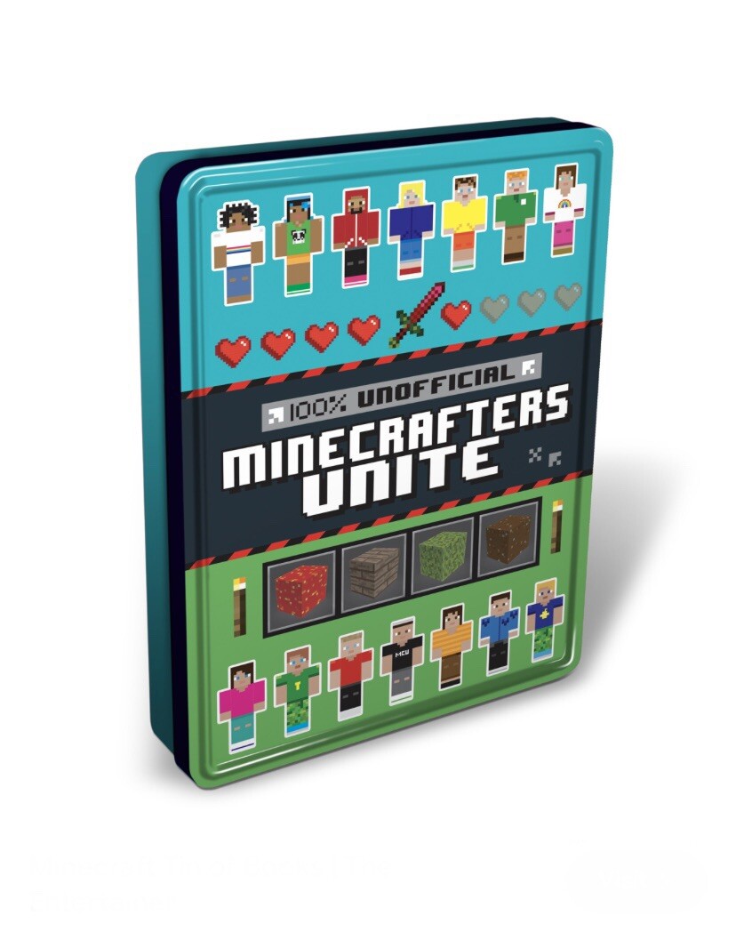 Minecrafters Unite Book Tin