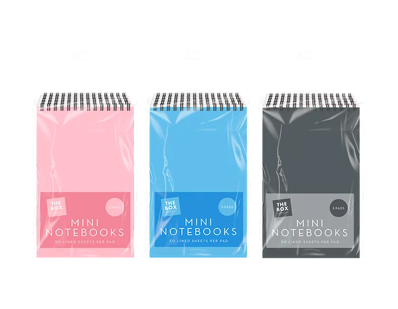 Mini Wiro Notebooks 5pk