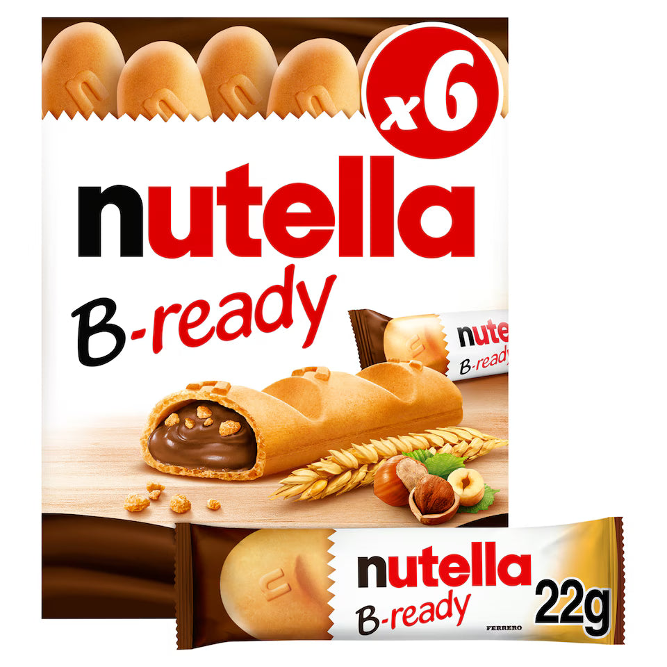Nutella B Ready 6pk 132g
