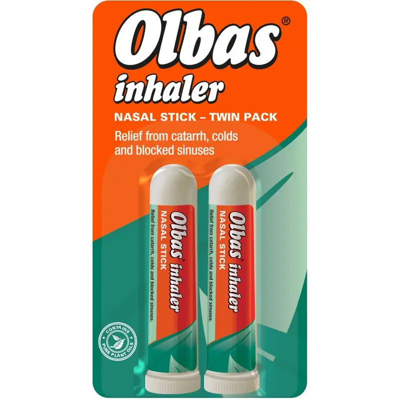 Olbas Inhaler Nasal Stick Twin Pack