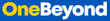 OneBeyond logo on a blue background