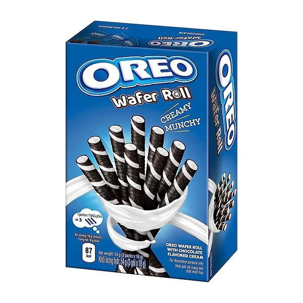 Oreo Vanilla Wafer Roll 54g