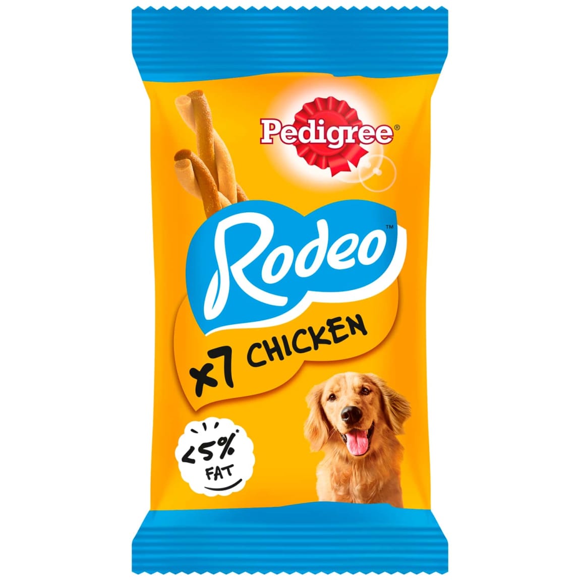 Pedigree Rodeo Dog Treats Chicken 7pk 140g