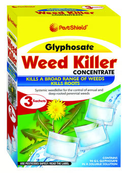 PestShield Glyphosate Weedkiller Concentrate 3pk