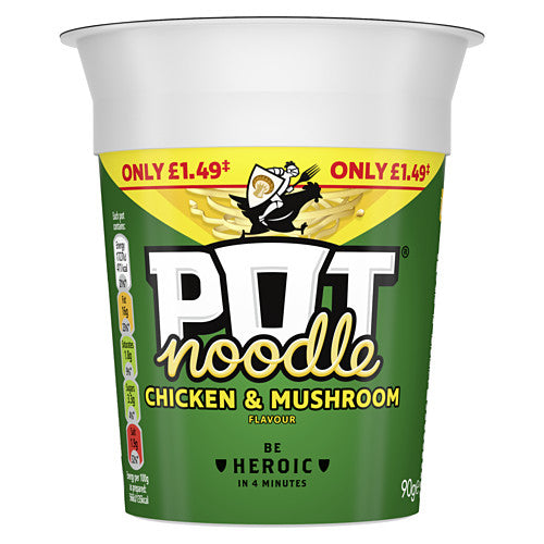 Pot Noodle Chicken & Mushroom 90g