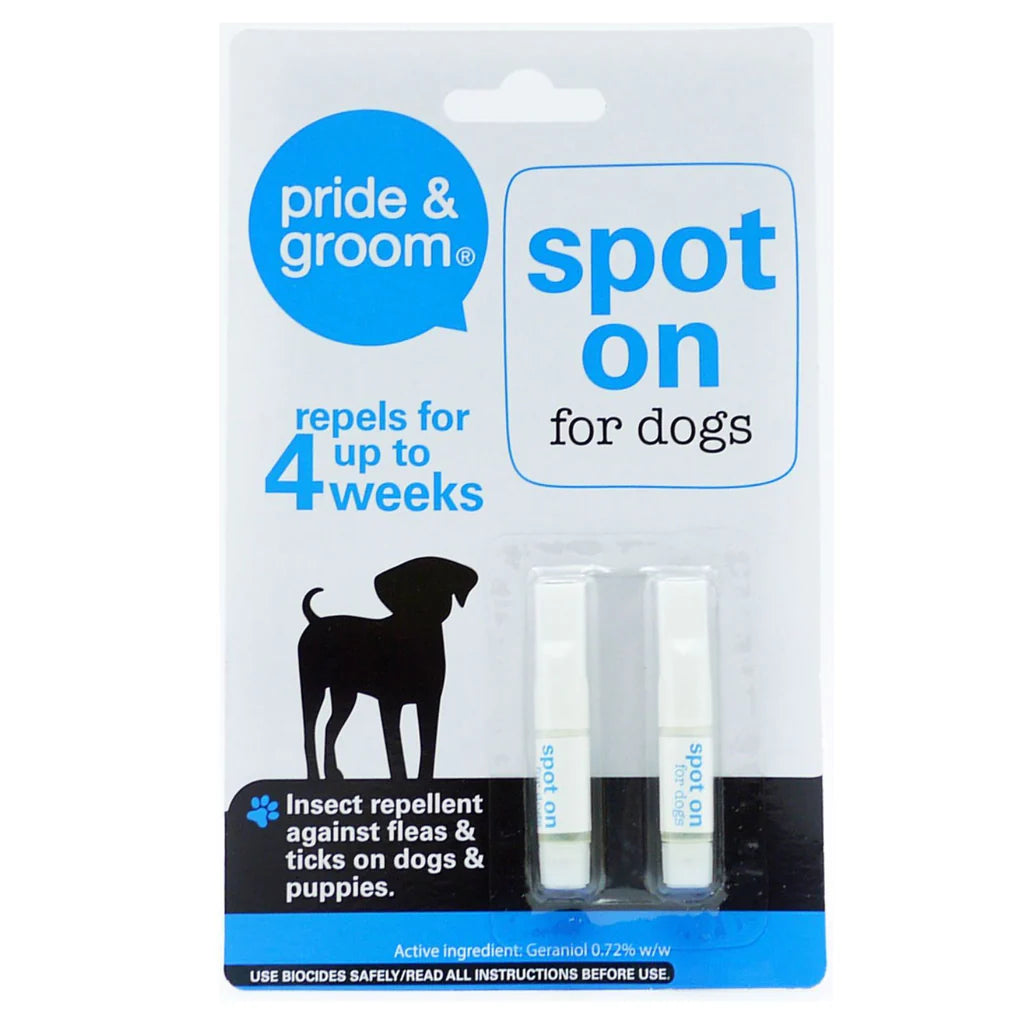 Pride & Groom Spot On For Dogs
