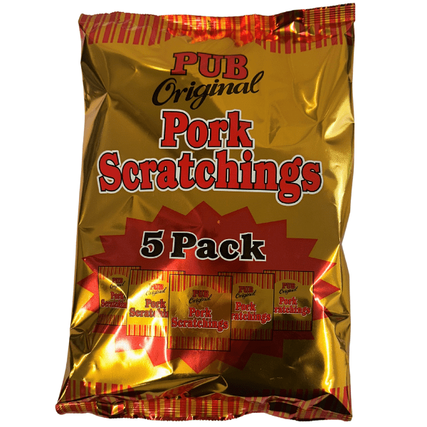 Pub Original Pork Scratchings 5 x 12g