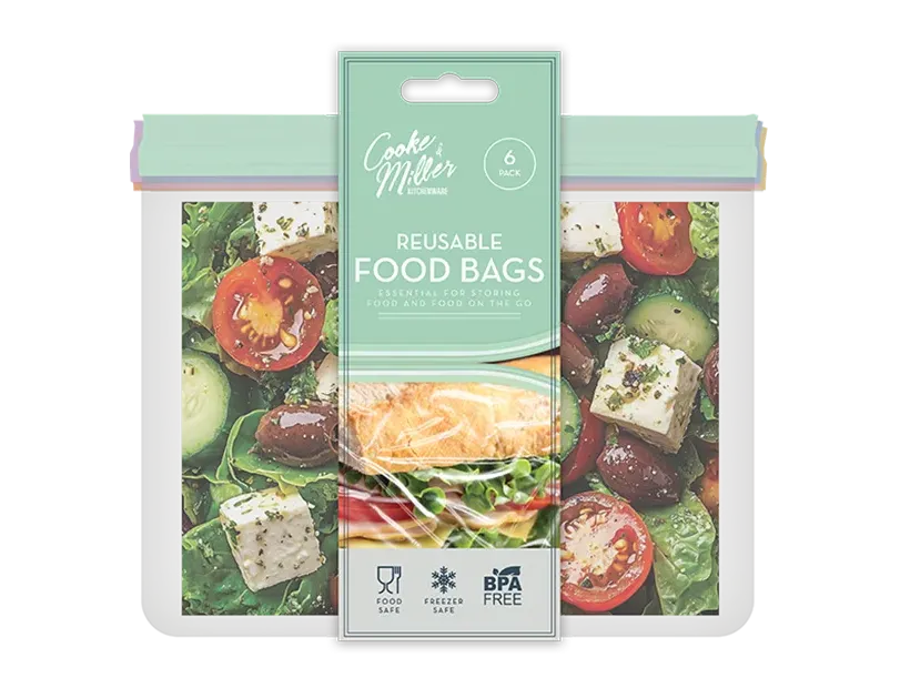 Reusable Food Bags 6pk