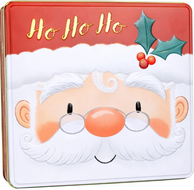 Santa Belgian Chocolate Cookies Tin 60g