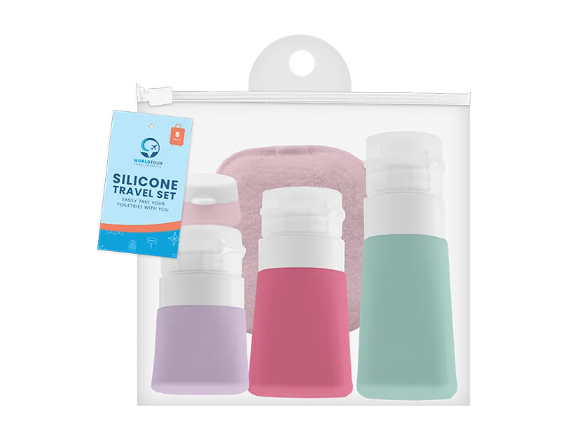 Cosmetic Travel Bag Set 5pc
