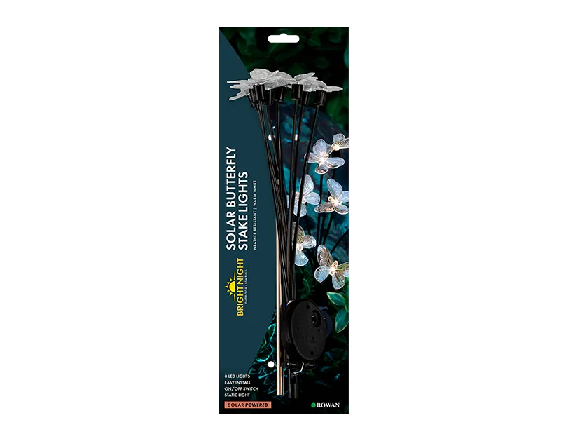 Solar LED Butterfly Stake Light