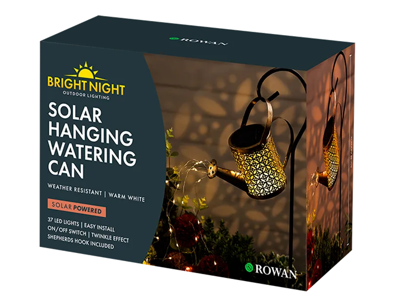 Solar LED Hanging Watering Can