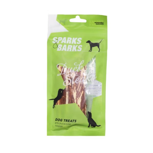 Sparks & Barks Duck Steaks 60g