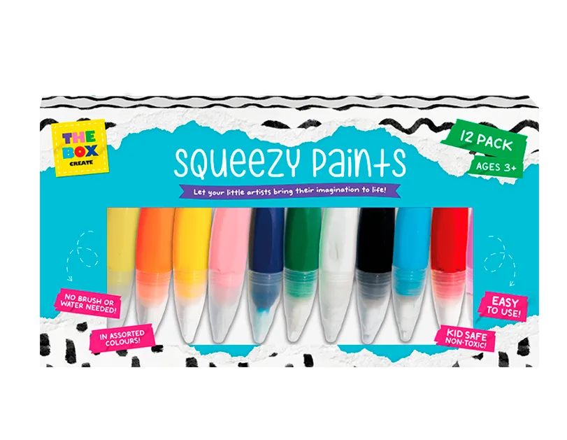 Squeezy Paints 12pk