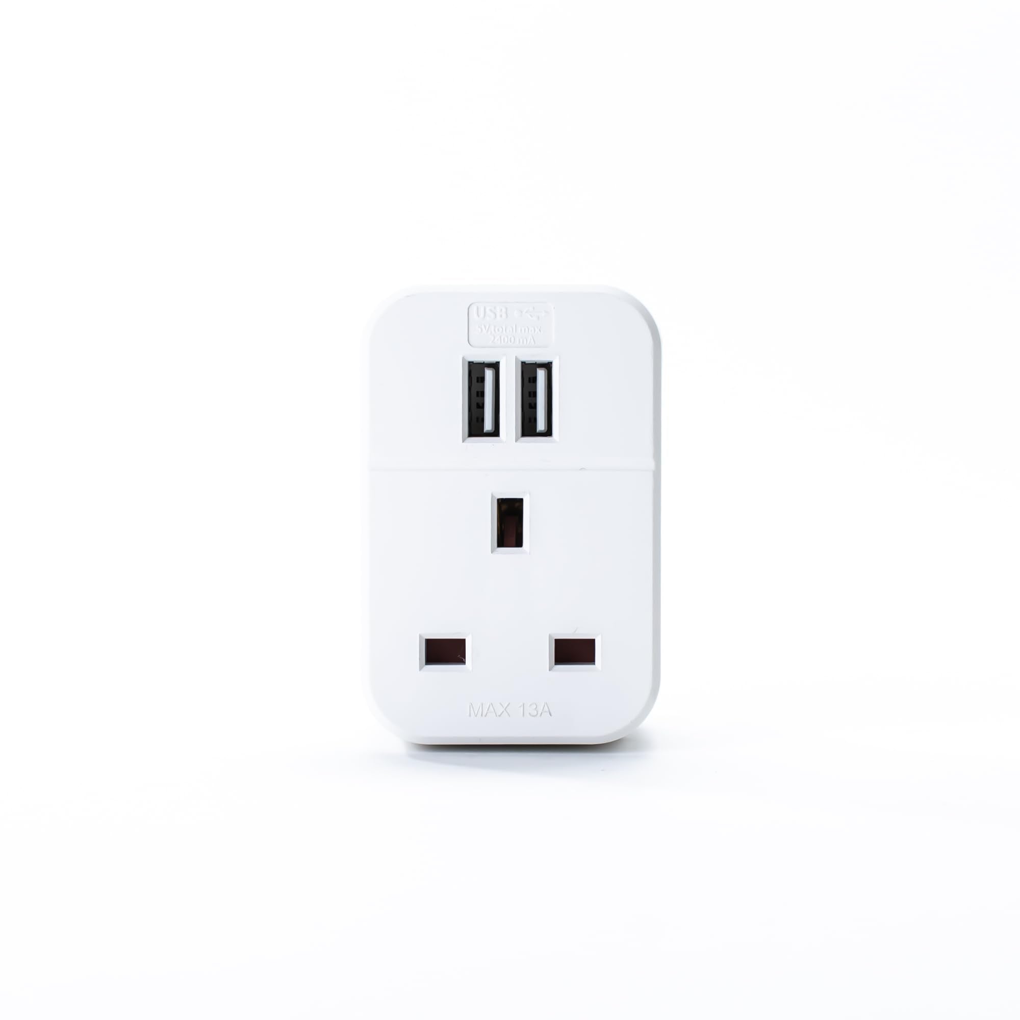 Status 2 x USB Plug Through Adaptor
