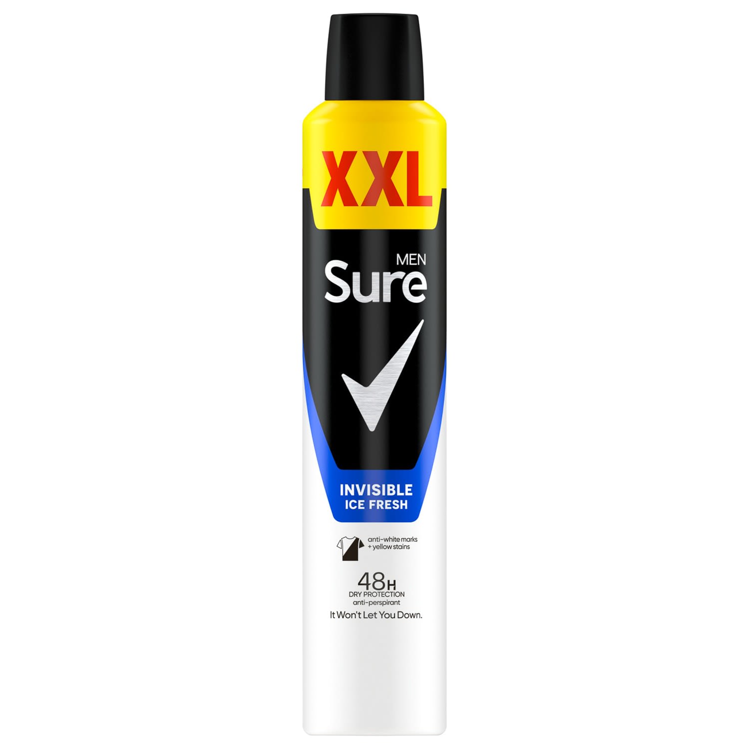 Sure Men Invisible Antiperspirant Spray Ice Fresh 300ml