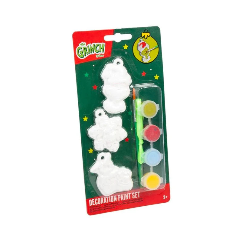The Grinch Decorations Paint Set 3pk