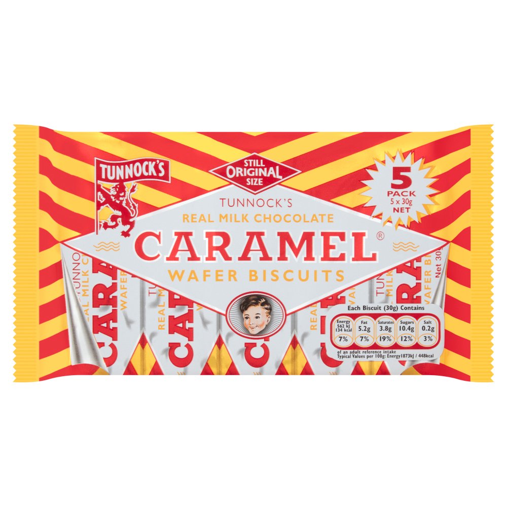 Tunnock's Caramel Wafer 5pk