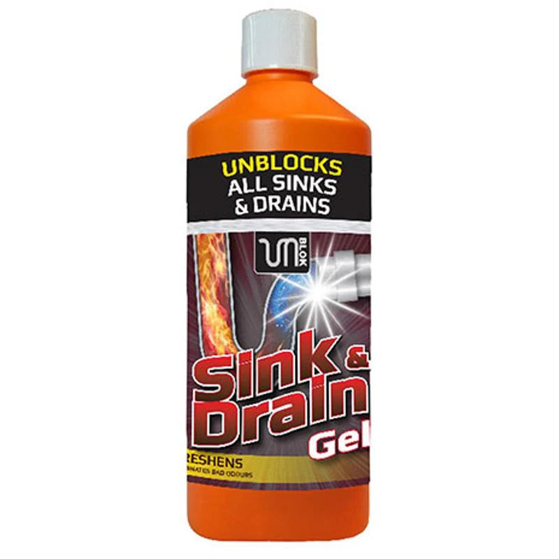 Unblok Gel Sink & Drain 1L