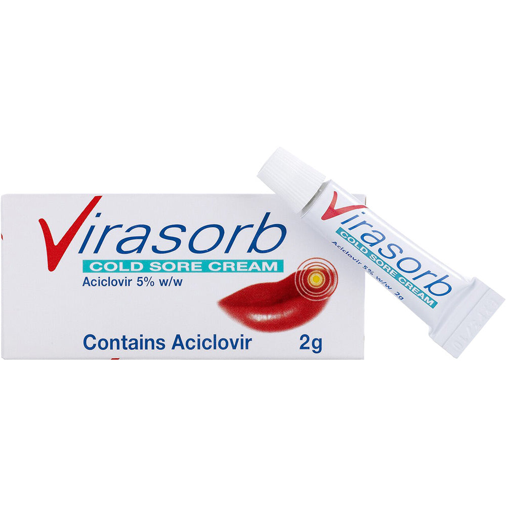 Virasorb Cold Sore Cream 2g