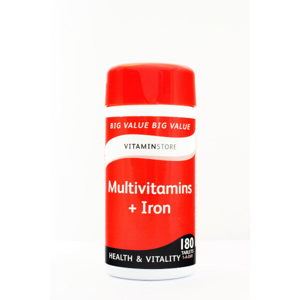 Vitamin Store Multivitamin & Iron 180pk