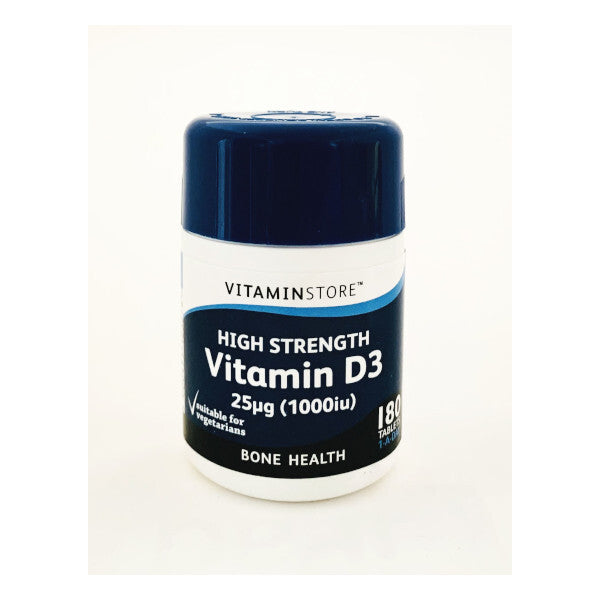 Vitamin Store Vitamin D Tablet 25Ug 180S
