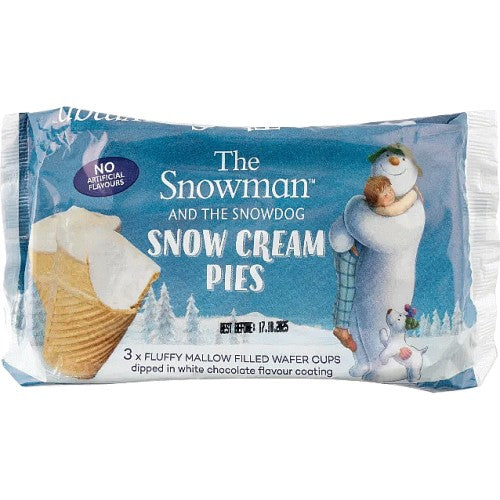 Snowman Cream Pies 3pk