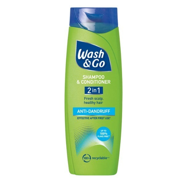 Wash & Go Anti Dandruff 400ml
