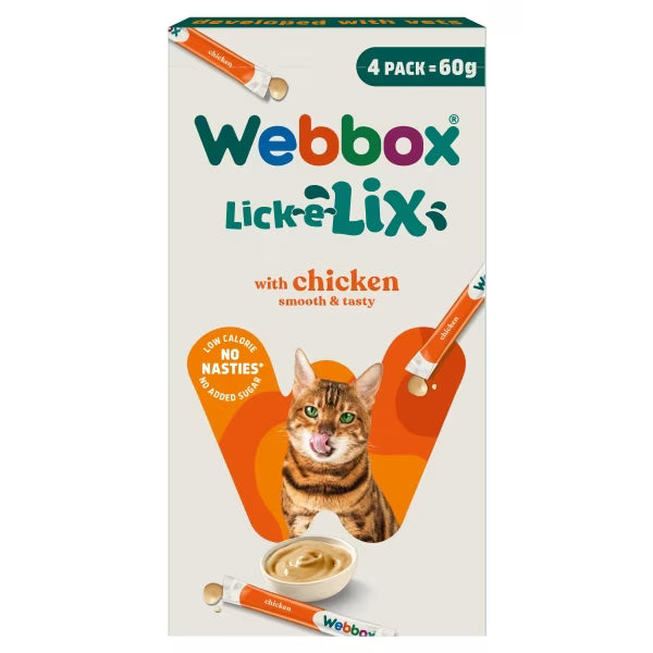 Webbox Cat Lick-e-Lix Chicken