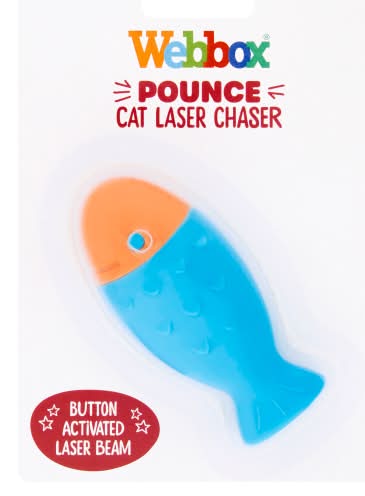 Webbox Laser Fish Toy